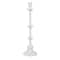 Hello Honey® Antique White Sand Finish Tall Metal Taper Candle Holder